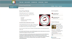 Desktop Screenshot of anna-freud-osz.de
